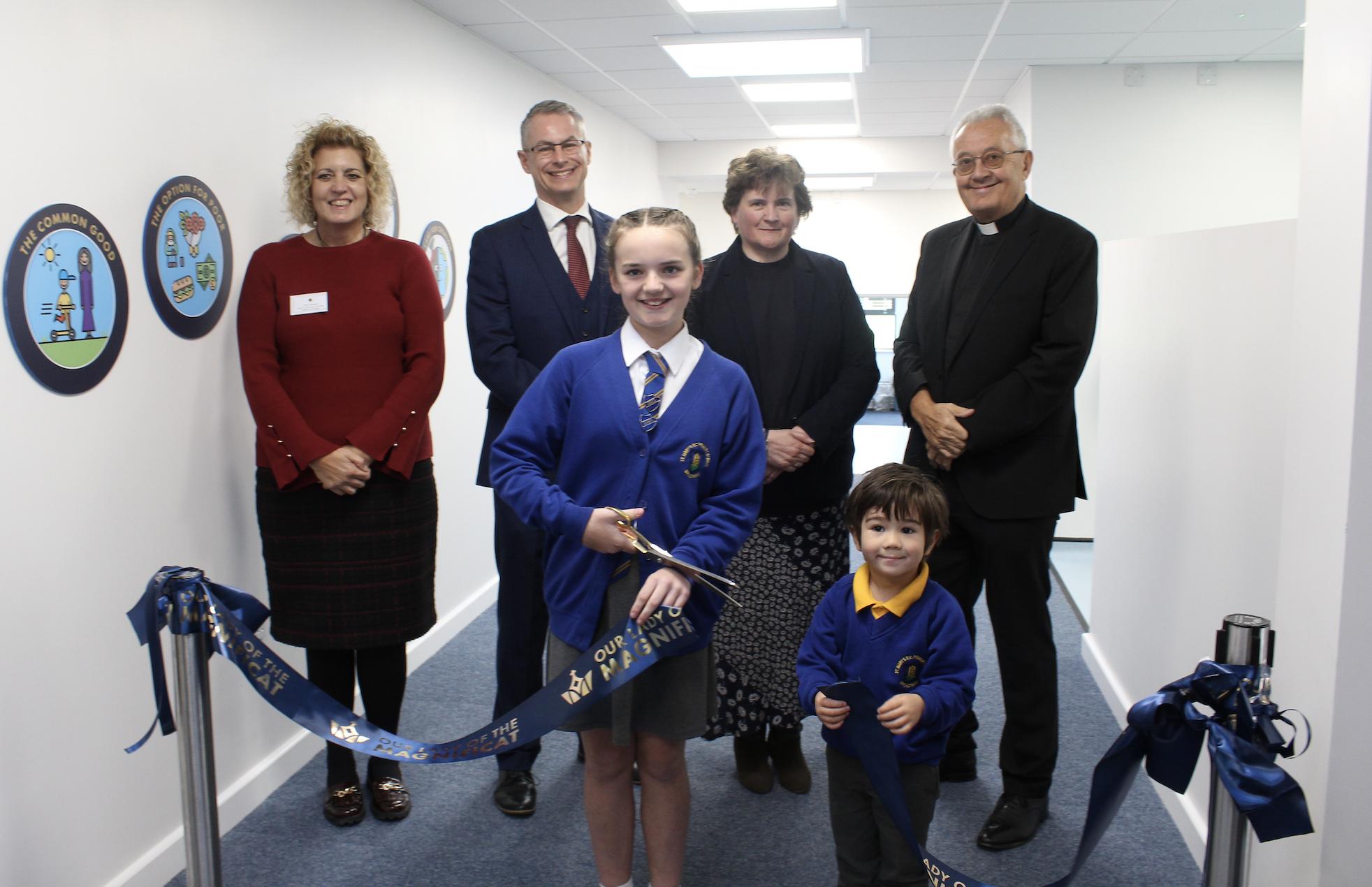 Opening of new classrooms St Mary's Broadway